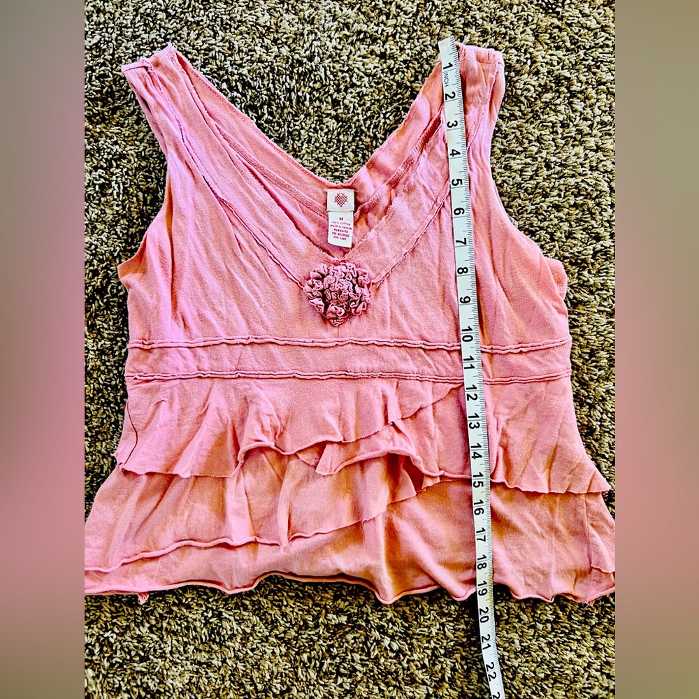 Dainty Sweet Dusty Rose 🌹 Top